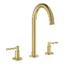 Grohe 20659Gn0 Atrio New 2 Handles 3- Holes L Brushed Cool Sunrise