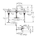 Grohe 20660000 8-Inch Widespread 2-Handle S-Size Bathroom Faucet 1.2 Gpm Chrome