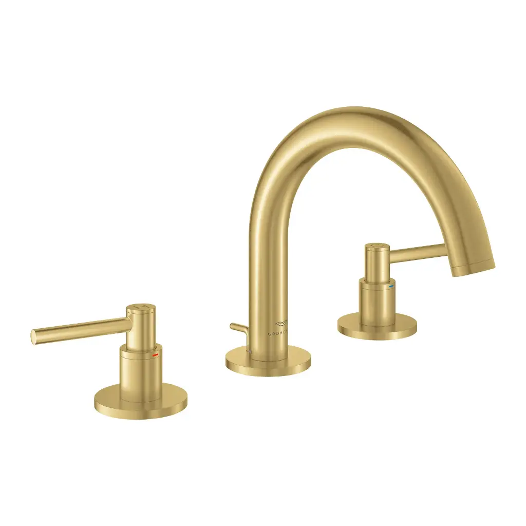 Grohe 20660GN0 Atrio New 2 Handles Basin 3- Holes M Brushed Cool Sunrise