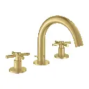 Grohe 20660GN0 Atrio New 2 Handles Basin 3- Holes M Brushed Cool Sunrise