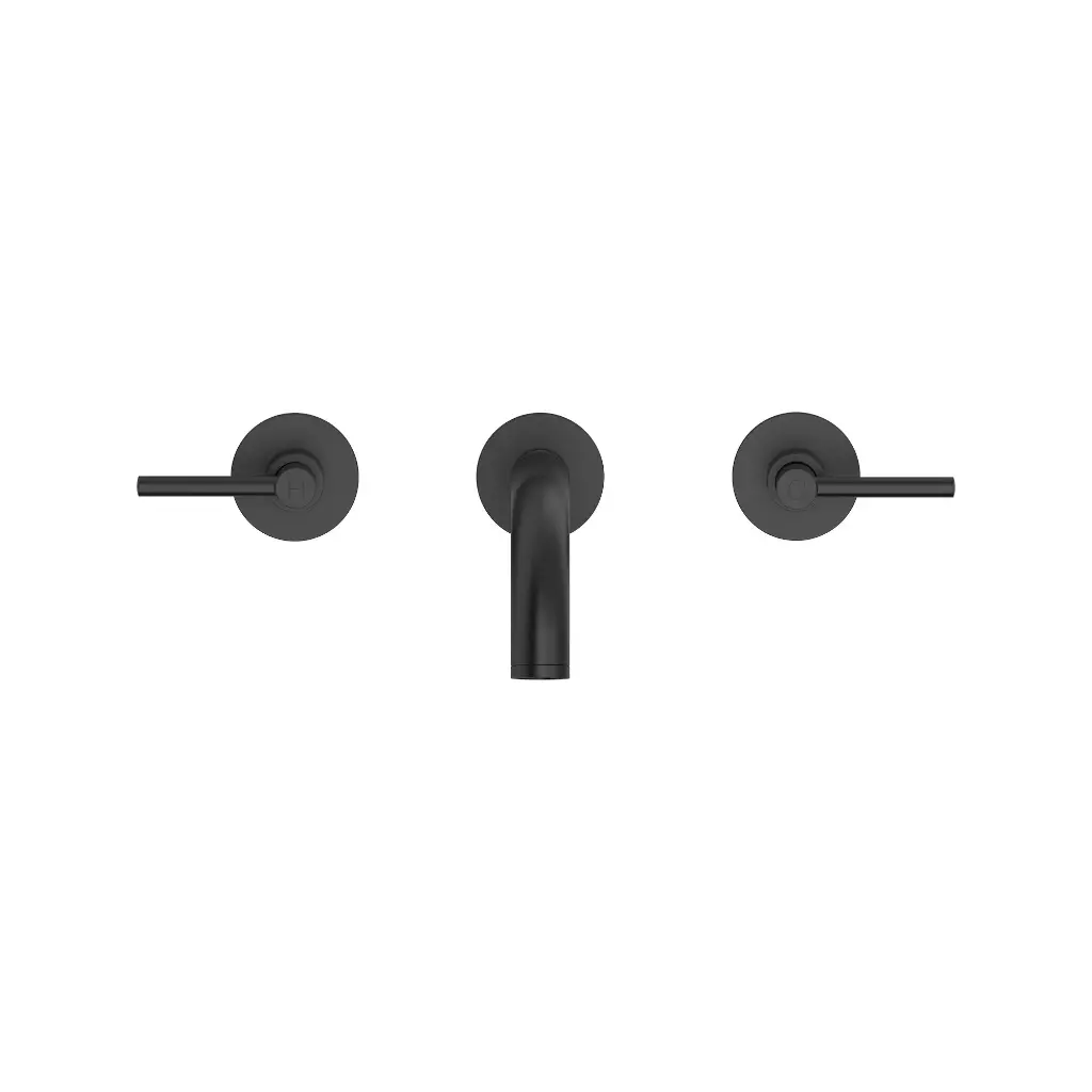 Grohe 206632430 Atrio New 2 Handles Trimset Basin 3- Holes M Matte Black