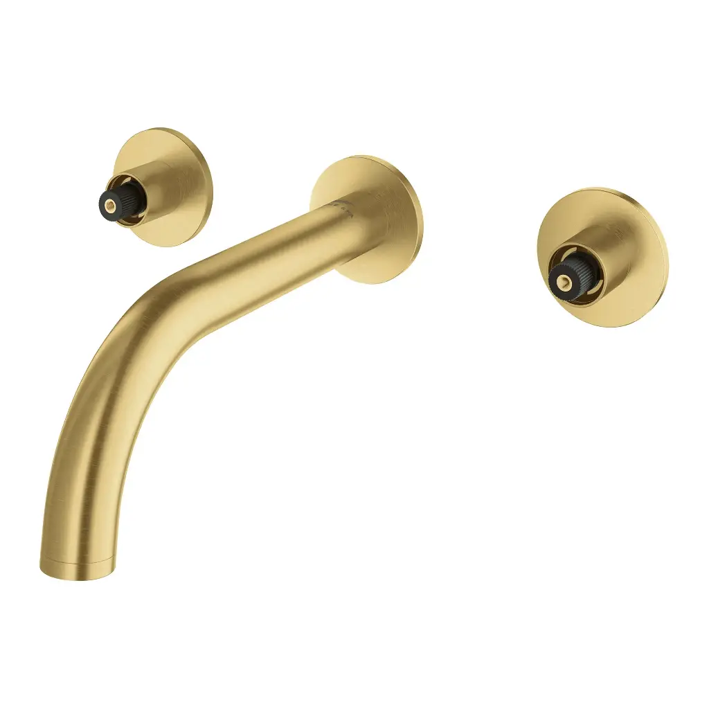 Grohe 20663GN0 Atrio New 2 Handles Trimset Basin 3- Holes M Brushed Cool Sunrise