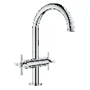 Grohe 21146000 Single Hole Two-Handle L-Size Bathroom Faucet 1.2 Gpm Chrome