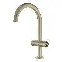 Grohe 21146En0 Single Hole Two-Handle L-Size Bathroom Faucet 1.2 Gpm Brushed Nickel
