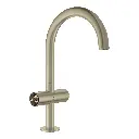 Grohe 21146En0 Single Hole Two-Handle L-Size Bathroom Faucet 1.2 Gpm Brushed Nickel