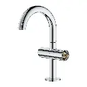 Grohe 21148000 Single Hole Two-Handle M-Size Bathroom Faucet 1.2 Gpm Chrome