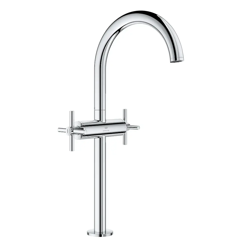 Grohe 21161000 Single Hole Two-Handle Xl-Size Bathroom Faucet 1.2 Gpm Chrome