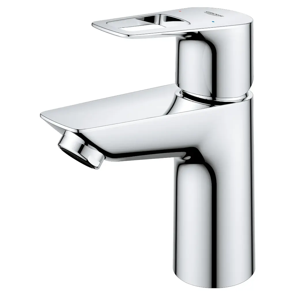 Grohe 23085001 Bauloop Ohm Faucet S-Size Less Drain Grohe Chrome