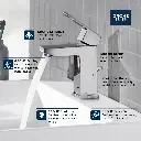 Grohe 23129243A Single Hole Single Handle S-Size Bathroom Faucet 4.5 L/Min (1.2 Gpm) Matte Black