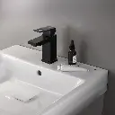 Grohe 23129243A Single Hole Single Handle S-Size Bathroom Faucet 4.5 L/Min (1.2 Gpm) Matte Black