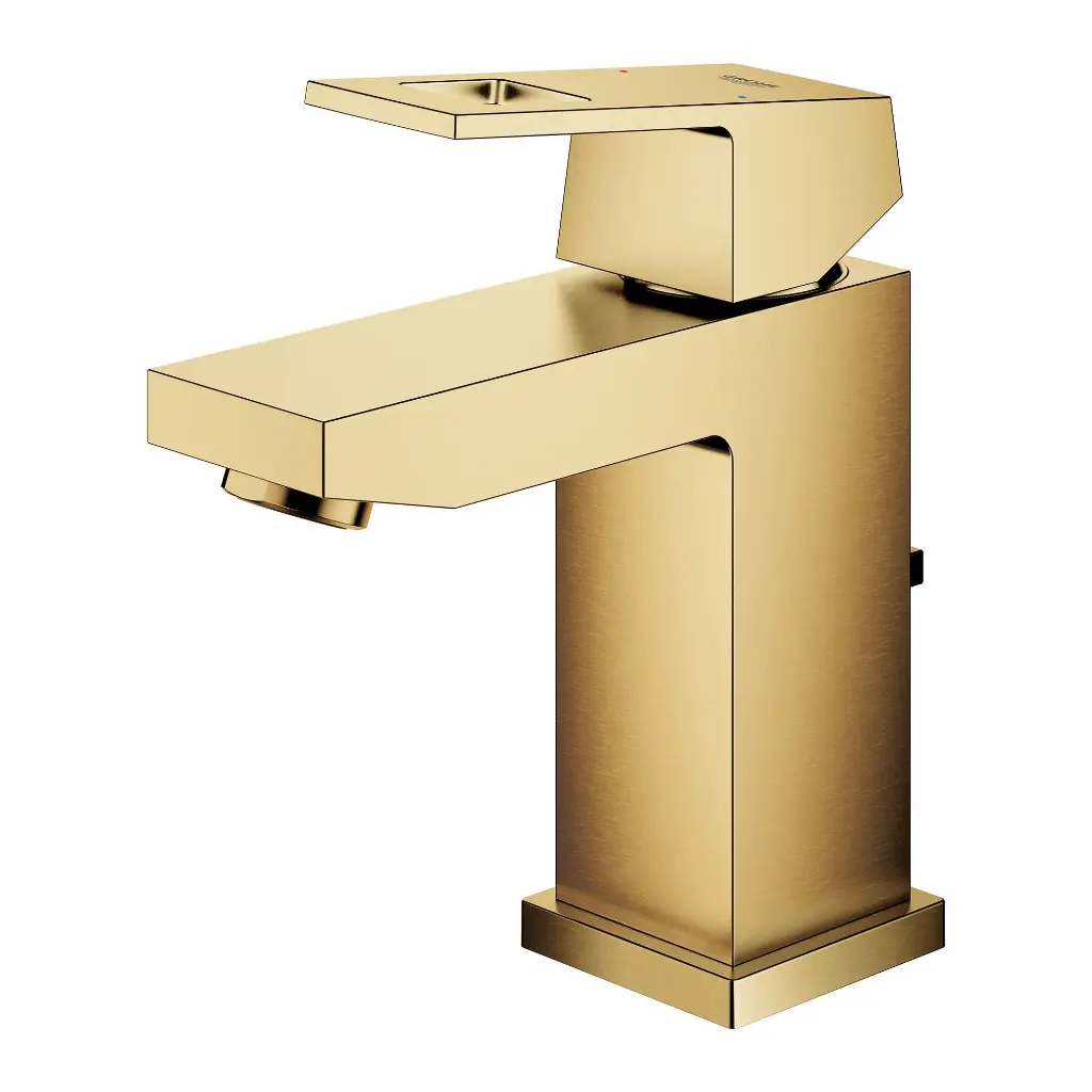 Grohe 23129GNA Single Hole Single-Handle S-Size Bathroom Faucet 4.5 L/Min (1.2 Gpm) Brushed Cool Sunrise