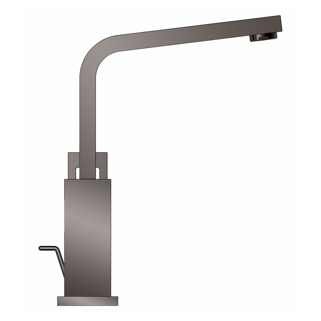 Grohe 23184A0A Centerset Single-Handle Single-Hole High Spout Bathroom Faucet 5.7 L/Min (1.5 Gpm) Hard Graphite