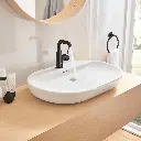 Grohe 234852431 Essence Single-Handle Bathroom Faucet M-Size Matte Black
