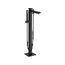 Grohe 236722431 Eurocube Single Handle Freestanding Tub Faucet With 6.6 L/Min (1.75 Gpm) Hand Shower Matte Black