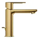 Grohe 23794GNA Single Hole Single-Handle S-Size Bathroom Faucet 1.2 Gpm Brushed Cool Sunrise