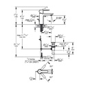 Grohe 23824A0A Single Hole Single-Handle Xs-Size Bathroom Faucet 4.5 L/Min (1.2 Gpm) Hard Graphite