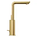 Grohe 23825GNA Single Hole Single-Handle L-Size Bathroom Faucet 4.5 L/Min (1.2 Gpm) Brushed Cool Sunrise