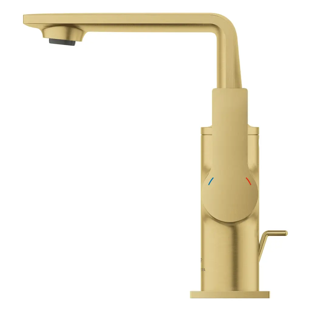 Grohe 23857Gn1 Single-Hole Single Handle M-Size Bathroom Faucet 1.2 Gpm Brushed Cool Sunrise