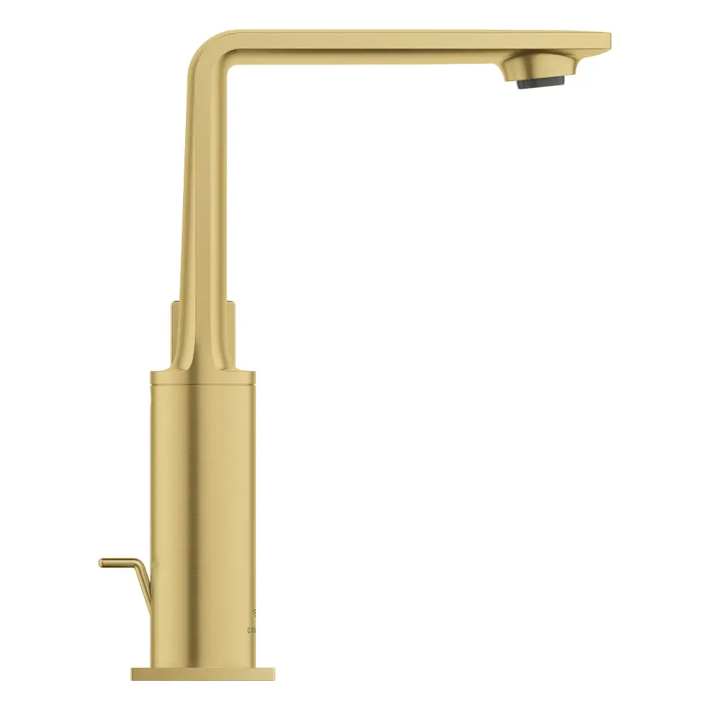 Grohe 23858Gn1 Single-Hole Single Handle L-Size Bathroom Faucet 1.2 Gpm Brushed Cool Sunrise