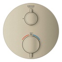 Grohe 24107GN0 Single Function 2-Handle Thermostatic Valve Trim Brushed Cool Sunrise