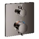 Grohe 24111A00 Dual Function 2-Handle Thermostatic Valve Trim Hard Graphite