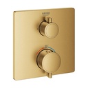 Grohe 24111GN0 Dual Function 2-Handle Thermostatic Valve Trim Brushed Cool Sunrise