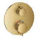 Grohe 24133GN0 Dual Function 2-Handle Thermostatic Valve Trim Brushed Cool Sunrise