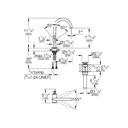 Grohe 24350000 Single Hole Single Handle L-Size Bathroom Faucet 1.2 Gpm Chrome