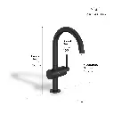 Grohe 24350En0 Single Hole Single Handle L-Size Bathroom Faucet 1.2 Gpm Brushed Nickel
