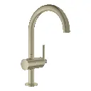 Grohe 24350En0 Single Hole Single Handle L-Size Bathroom Faucet 1.2 Gpm Brushed Nickel