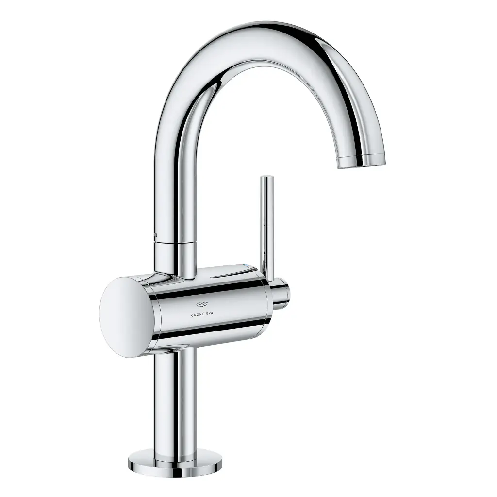 Grohe 24351000 Single Hole Single Handle M-Size Bathroom Faucet 1.2 Gpm Chrome