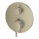 Grohe 24360En0 Single Function 2-Handle Thermostatic Valve Trim Brushed Nickel