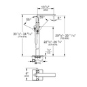 Grohe 252222431 Single Handle Freestanding Tub Faucet With 1.75 Gpm Hand Shower Matte Black