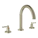 Grohe 25273En0 3-Hole 2-Handle Deck Mount Roman Tub Faucet Brushed Nickel
