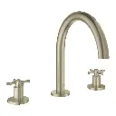 Grohe 25273En0 3-Hole 2-Handle Deck Mount Roman Tub Faucet Brushed Nickel