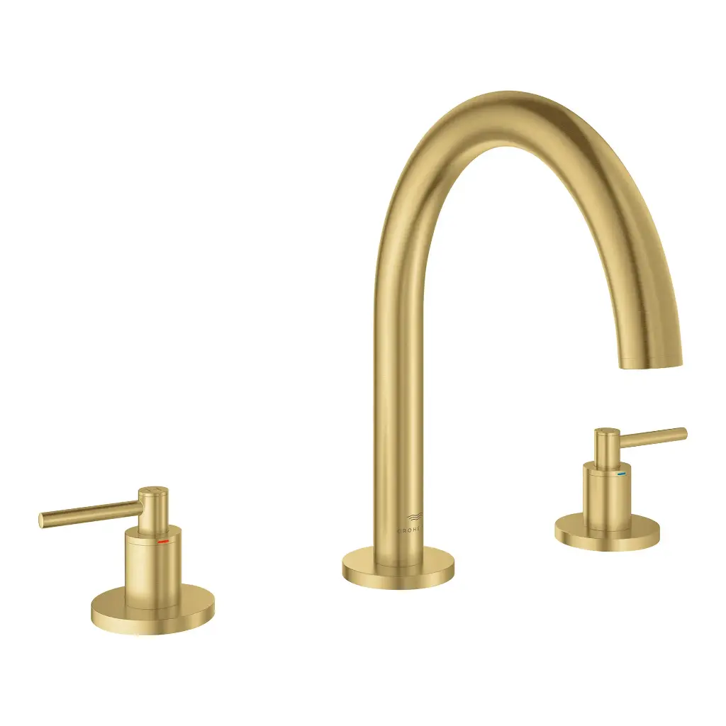 Grohe 25273Gn0 Atrio New 2 Handles Bath 3- Holes Us Brushed Cool Sunrise