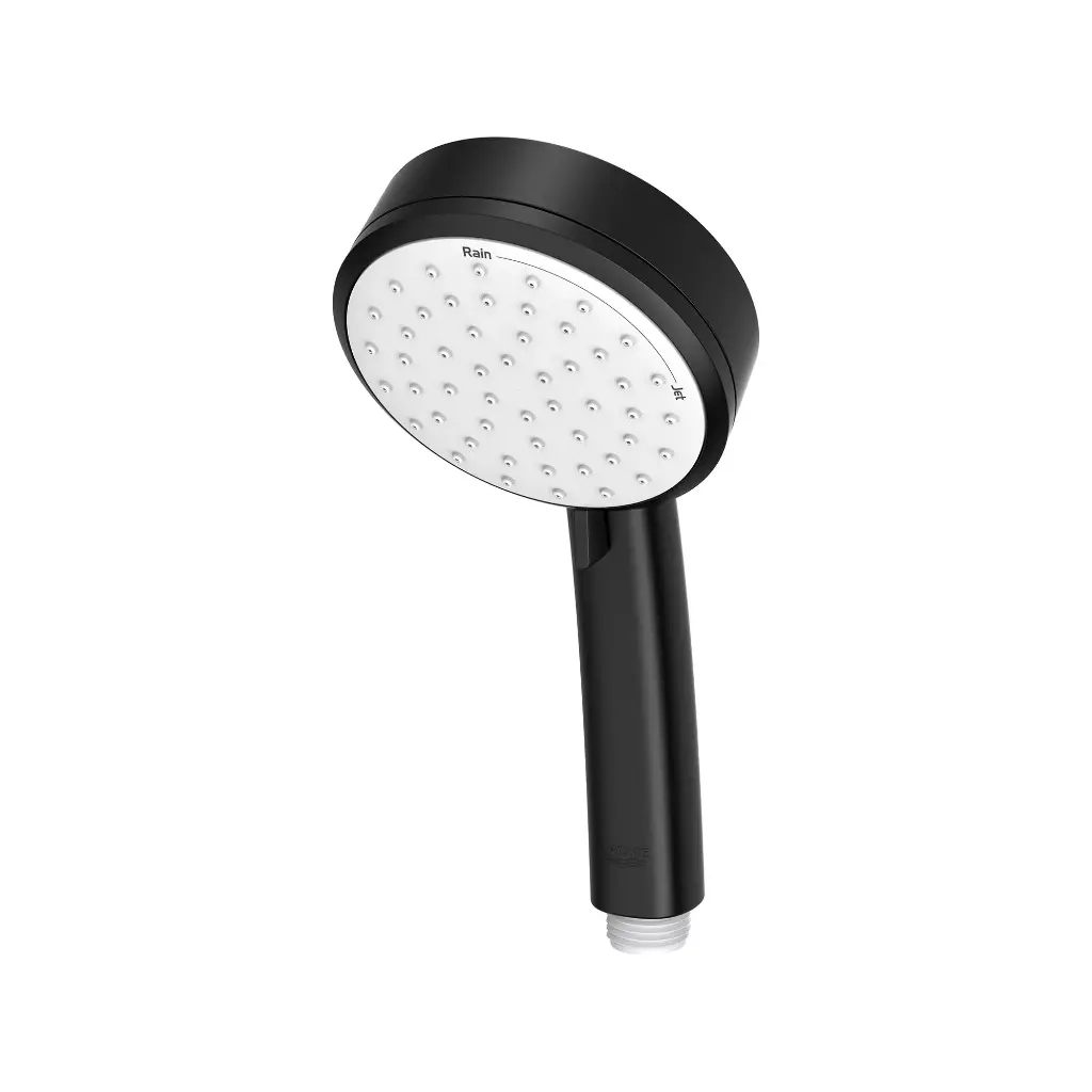 Grohe 260462432 100 Hand Shower 2 Sprays 6.6 L/Min (1.75 Gpm) Matte Black