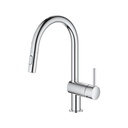 Grohe 31378003 Minta Single Handle Kitchen Faucet Chrome 2
