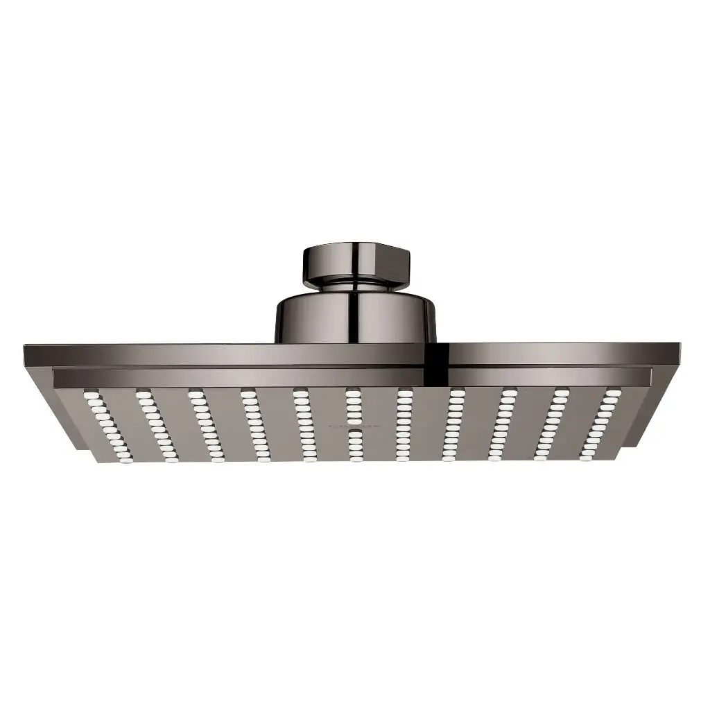 Grohe 26468A00 150 Shower Head 6" 1 Spray 6.6 L/Min (1.75 Gpm) Hard Graphite