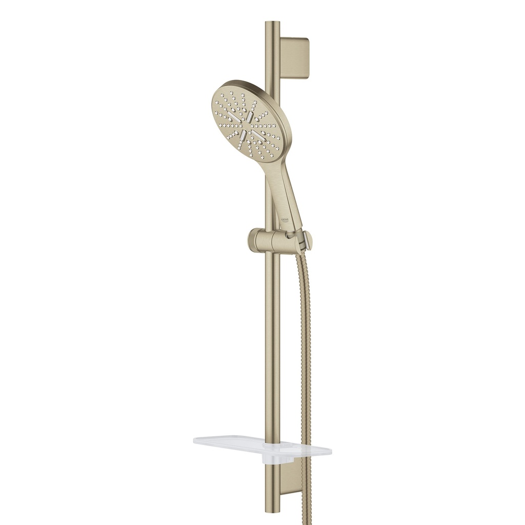 Grohe 26547EN0 Rainshower Smartactive 24" Round Hand Shower Set Brushed Nickel