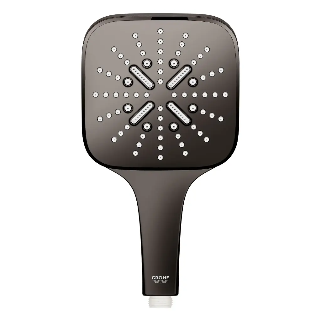 Grohe 26552A00 Hand Shower 3 Sprays 6.6 L/Min (1.75 Gpm) Hard Graphite