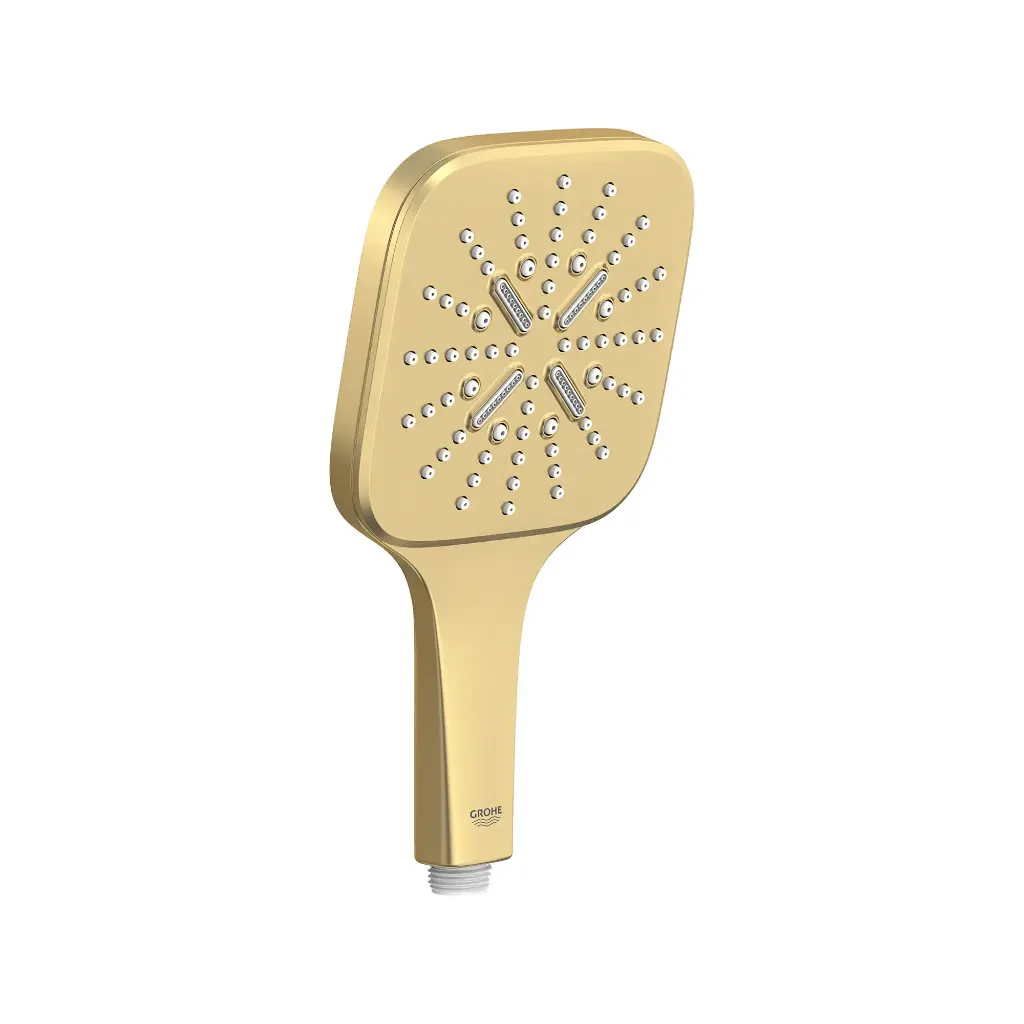 Grohe 26552GN0 Hand Shower 3 Sprays 6.6 L/Min (1.75 Gpm) Brushed Cool Sunrise