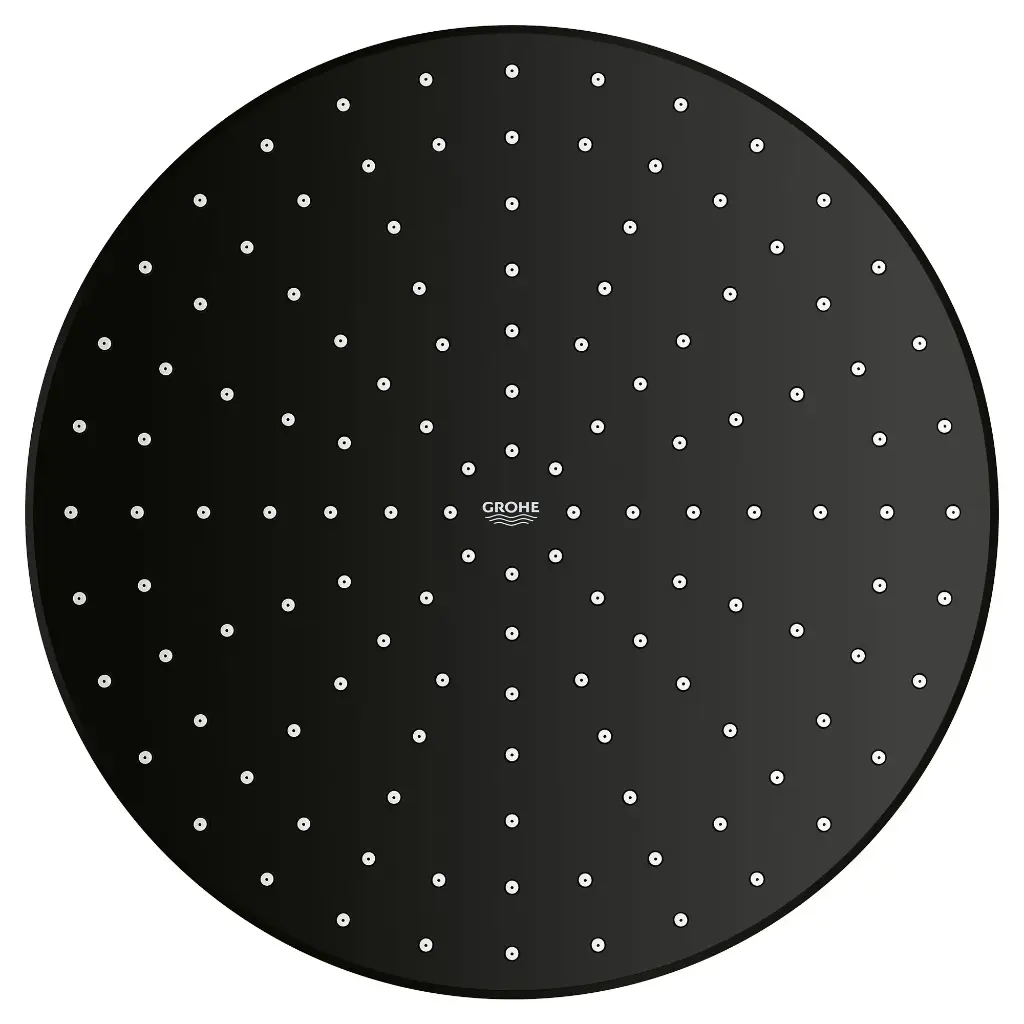 Grohe 265692430 Rainshower 310 Mono Shower Head Round Matte Black