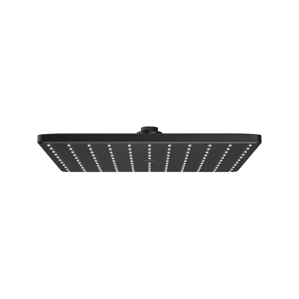 Grohe 265702430 310 Mono Shower Head 12" 1 Spray 6.6 L/Min (1.75 Gpm) Matte Black