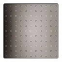 Grohe 26570A00 310 Mono Shower Head 12" 1 Spray 6.6 L/Min (1.75 Gpm) Hard Graphite
