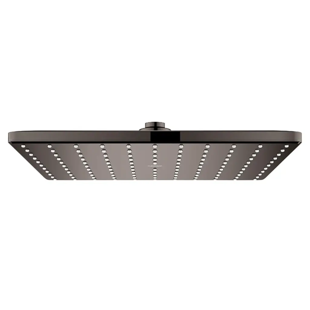 Grohe 26570A00 310 Mono Shower Head 12" 1 Spray 6.6 L/Min (1.75 Gpm) Hard Graphite