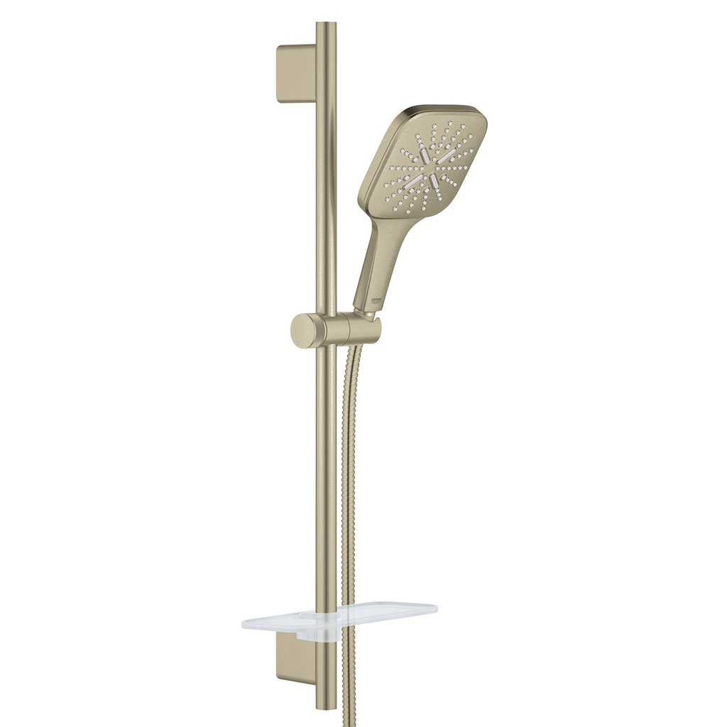 Grohe 26585En0 Rainshower Smartactive 24" Square Hs Set Brushed Nickel