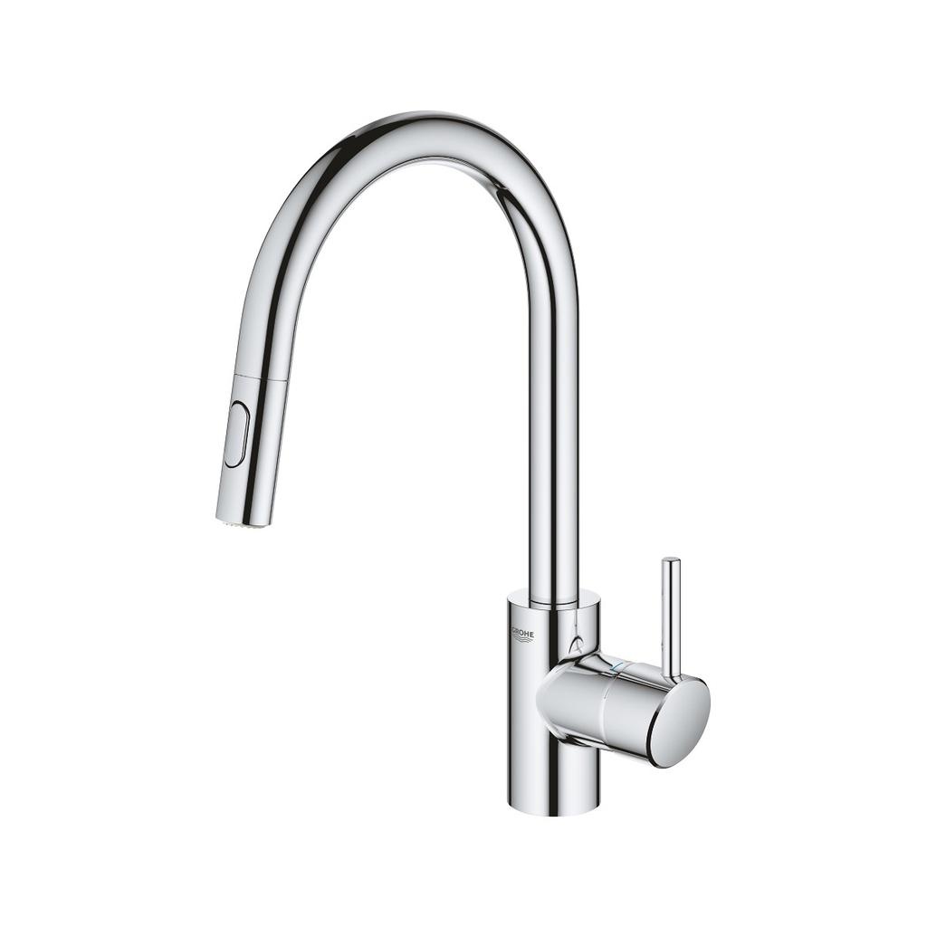 Grohe 32665003 Concetto Single Handle Kitchen Faucet Chrome 2