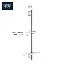 Grohe 26602GN0 24 Shower Slide Bar Brushed Cool Sunrise