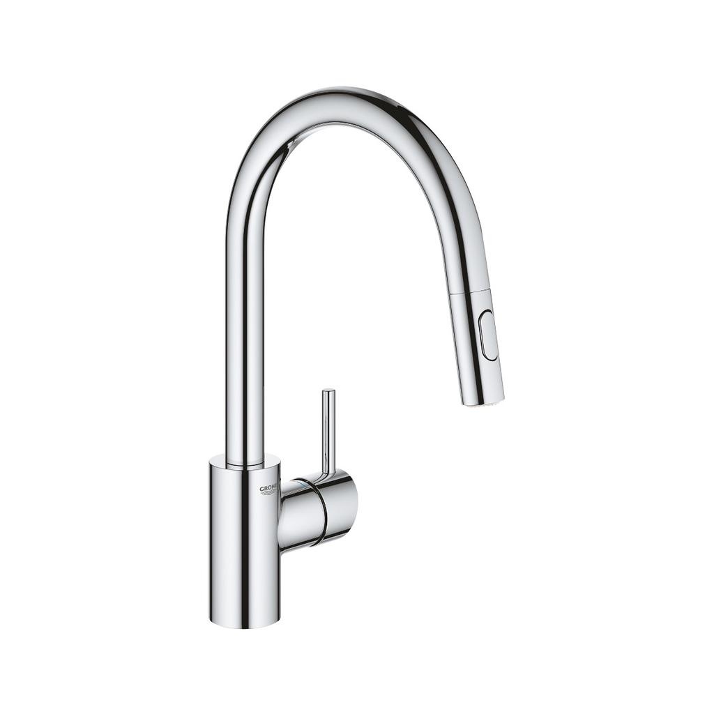 Grohe 3134910E Concetto Single Handle Kitchen Faucet Chrome 1